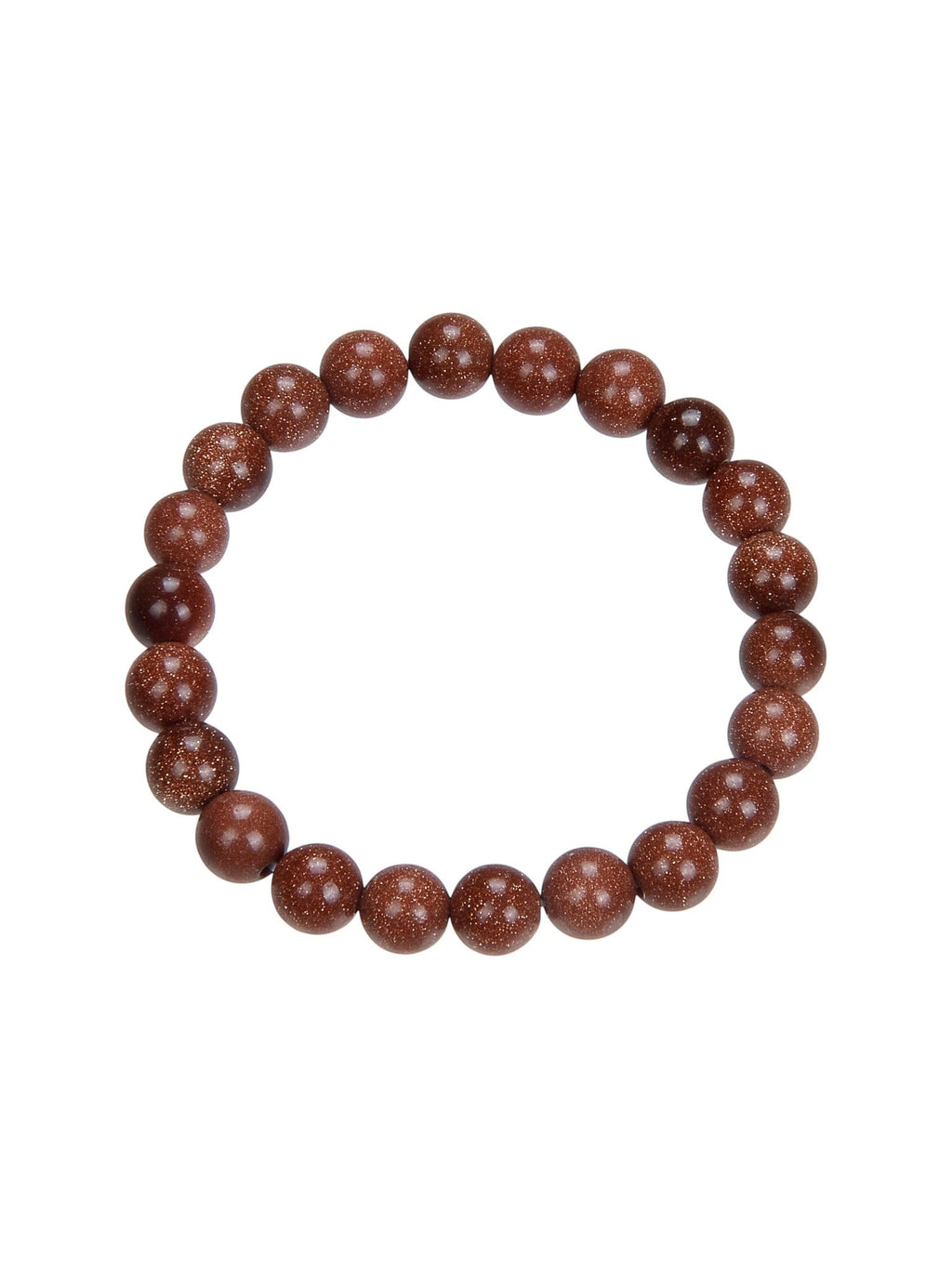 Red Gold Sandstone Bracelet B1988-12MM - view 7