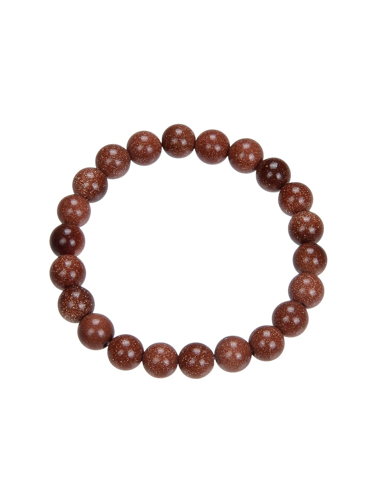 Red Gold Sandstone Bracelet B1988-12MM - view 7