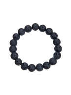 Lava Stone Stretch Bracelet B1996-4MM - view 3