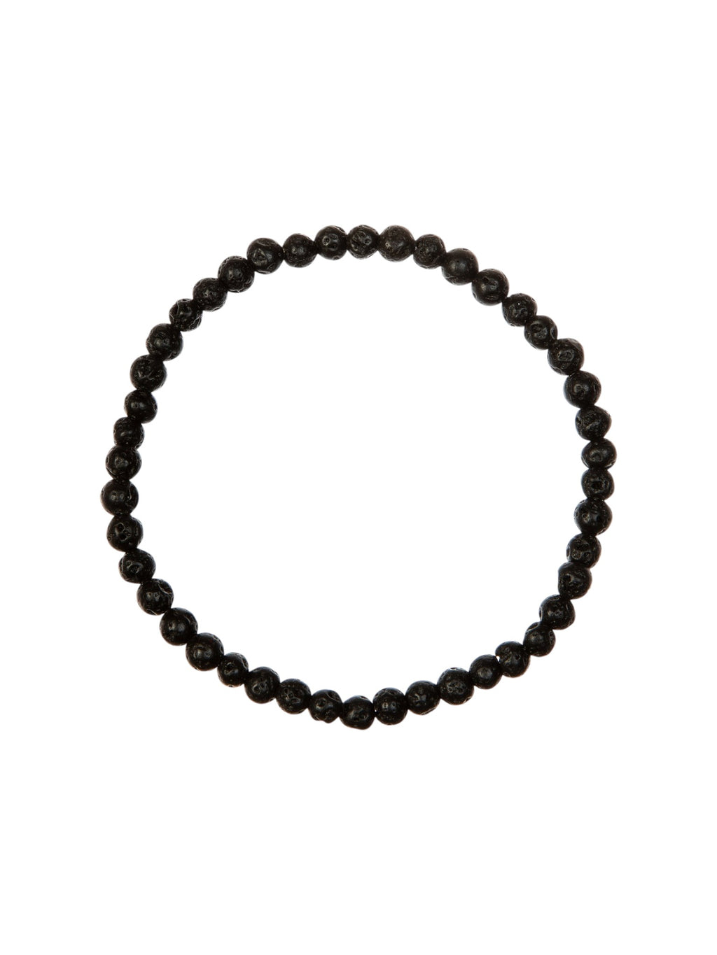 Lava Stone Stretch Bracelet B1996-12MM - view 4