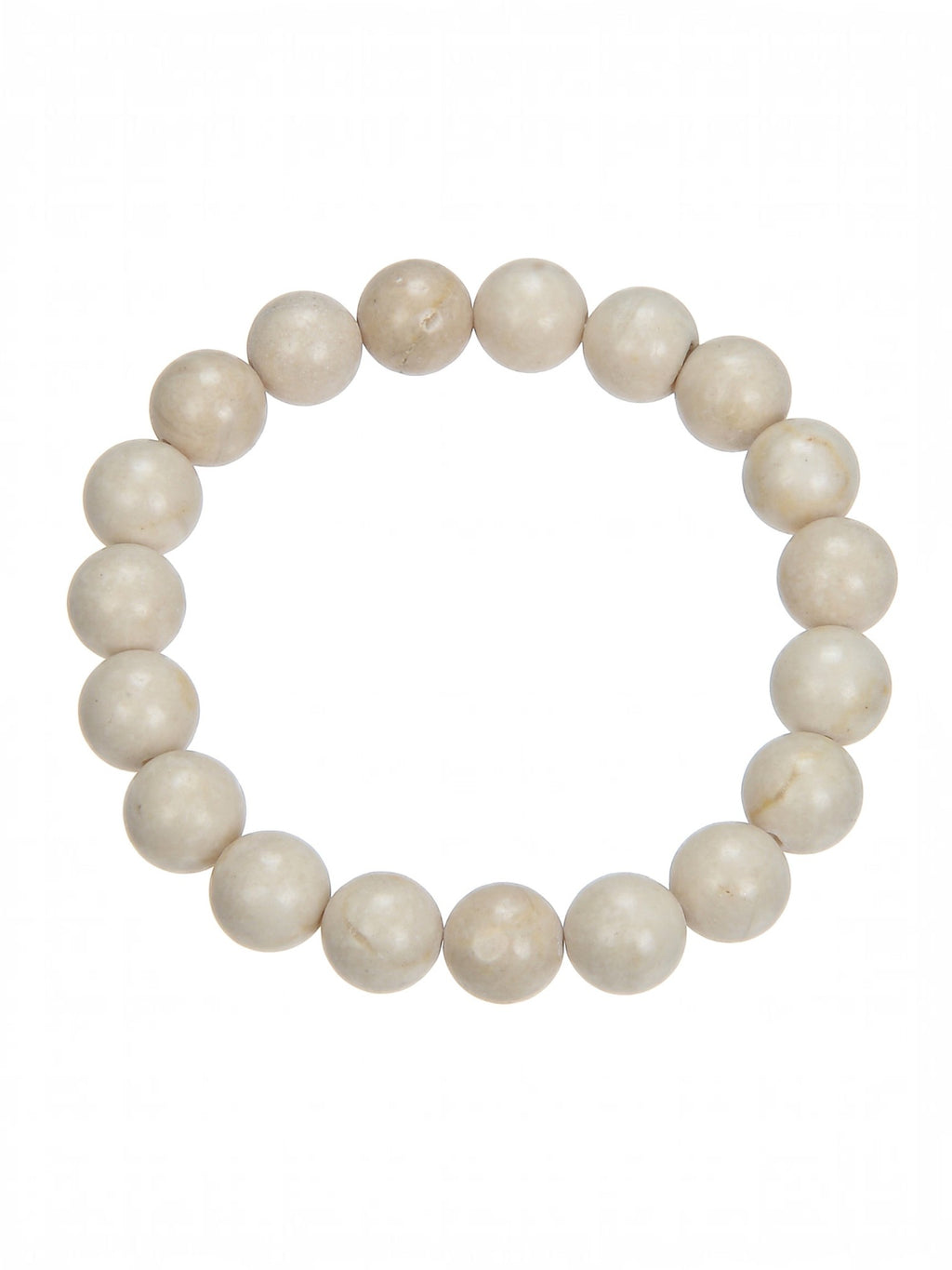 Fossil Stone Stretch Bracelet B1997-12MM - view 2