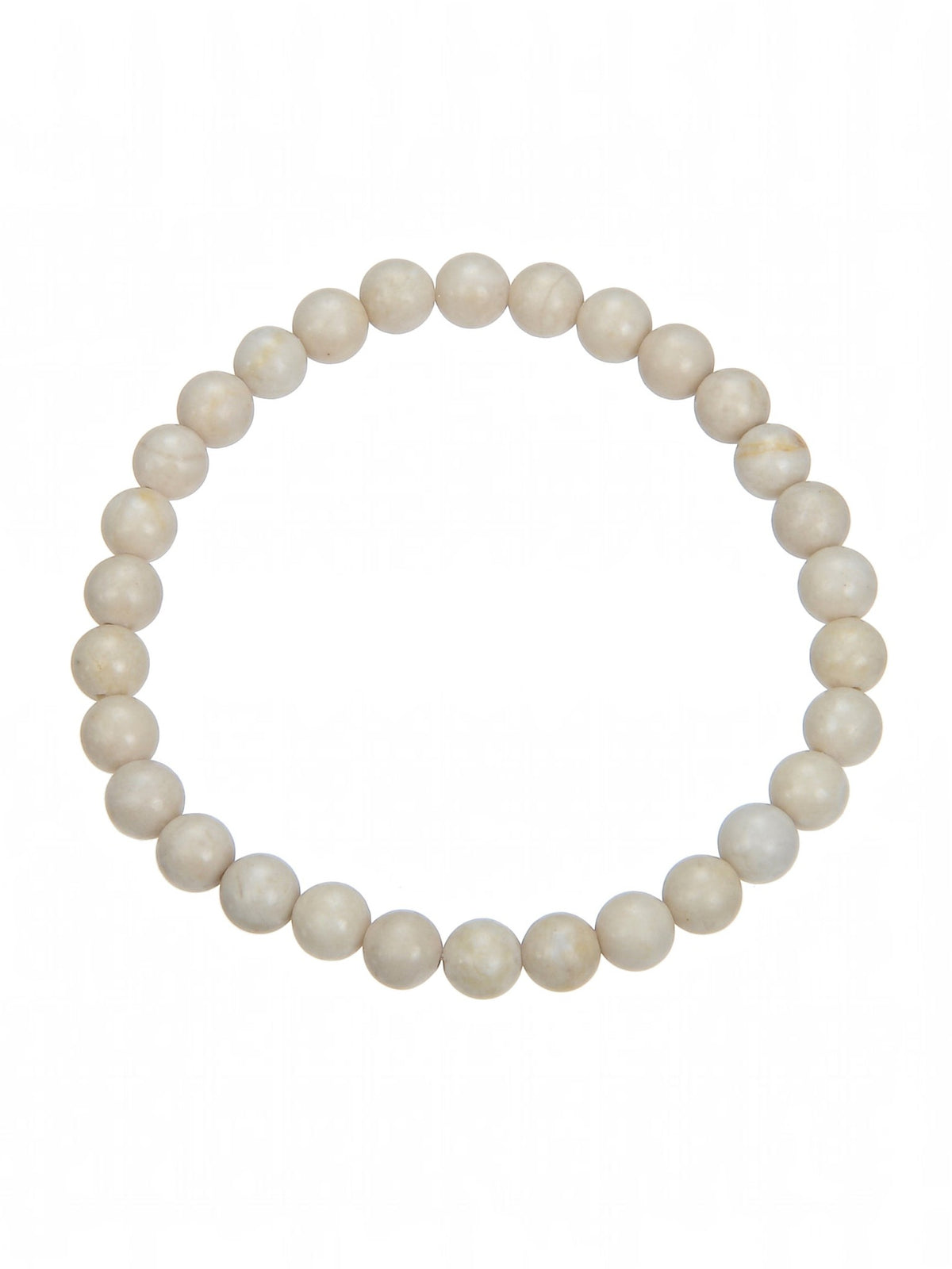 Fossil Stone Stretch Bracelet B1997-6MM - view 8