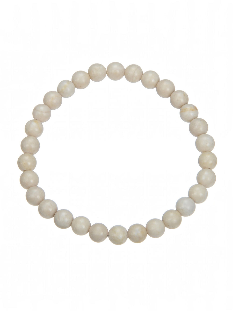 Fossil Stone Stretch Bracelet B1997-6MM