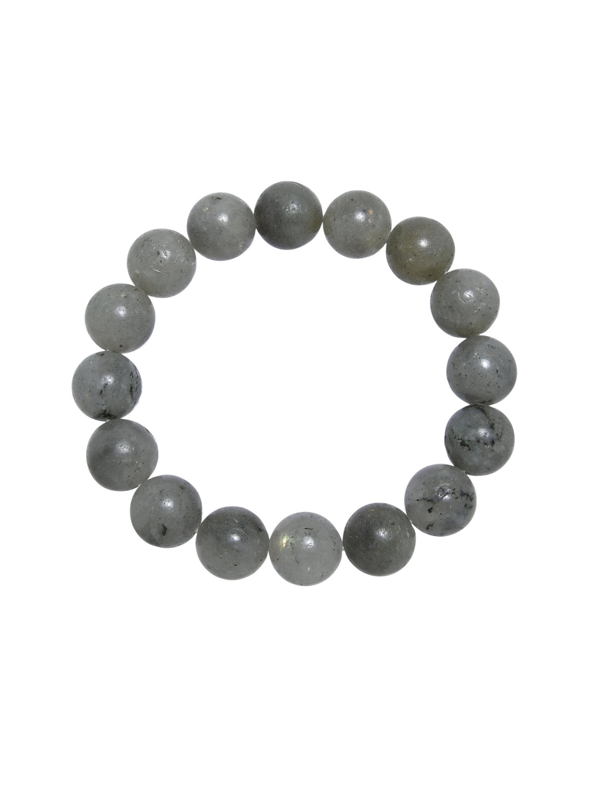 Labradorite Stone Stretch Bracelet B2050-12MM - view 6