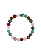 Mixed Stone Stretch Bracelet B2075-8MM