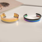 Stainless Steel Cuff Bracelet B2615