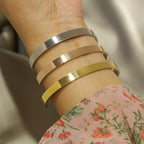 Stainless Steel Cuff Bracelet B2615