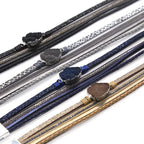 Druzy Pu Leather Magnetic Bracelet B2694 - view 7