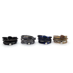 Druzy Pu Leather Magnetic Bracelet B2694 - view 9