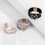 Heart Multilayer Magnetic Bracelet B2816 - view 18