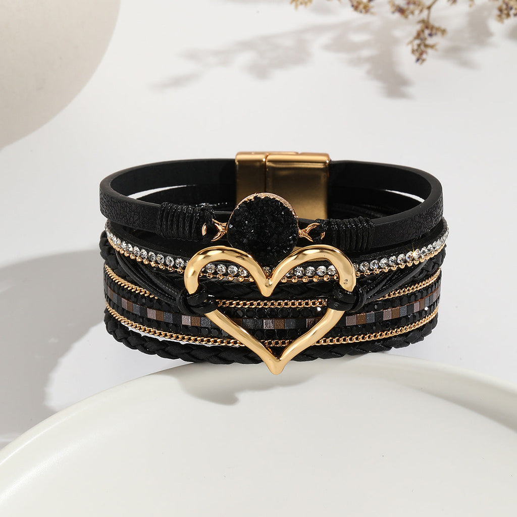 Heart Multilayer Magnetic Bracelet B2816 - view 10