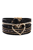 Heart Multilayer Magnetic Bracelet B2816 - view 3