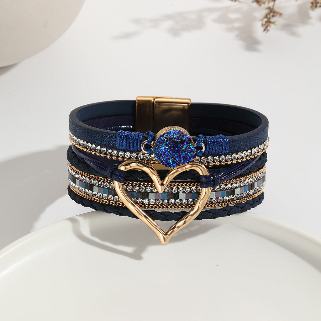 Heart Multilayer Magnetic Bracelet B2816 - view 12
