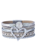 Heart Multilayer Magnetic Bracelet B2816 - view 9
