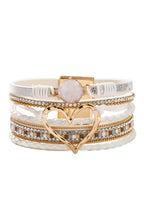 Heart Multilayer Magnetic Bracelet B2816 - view 8