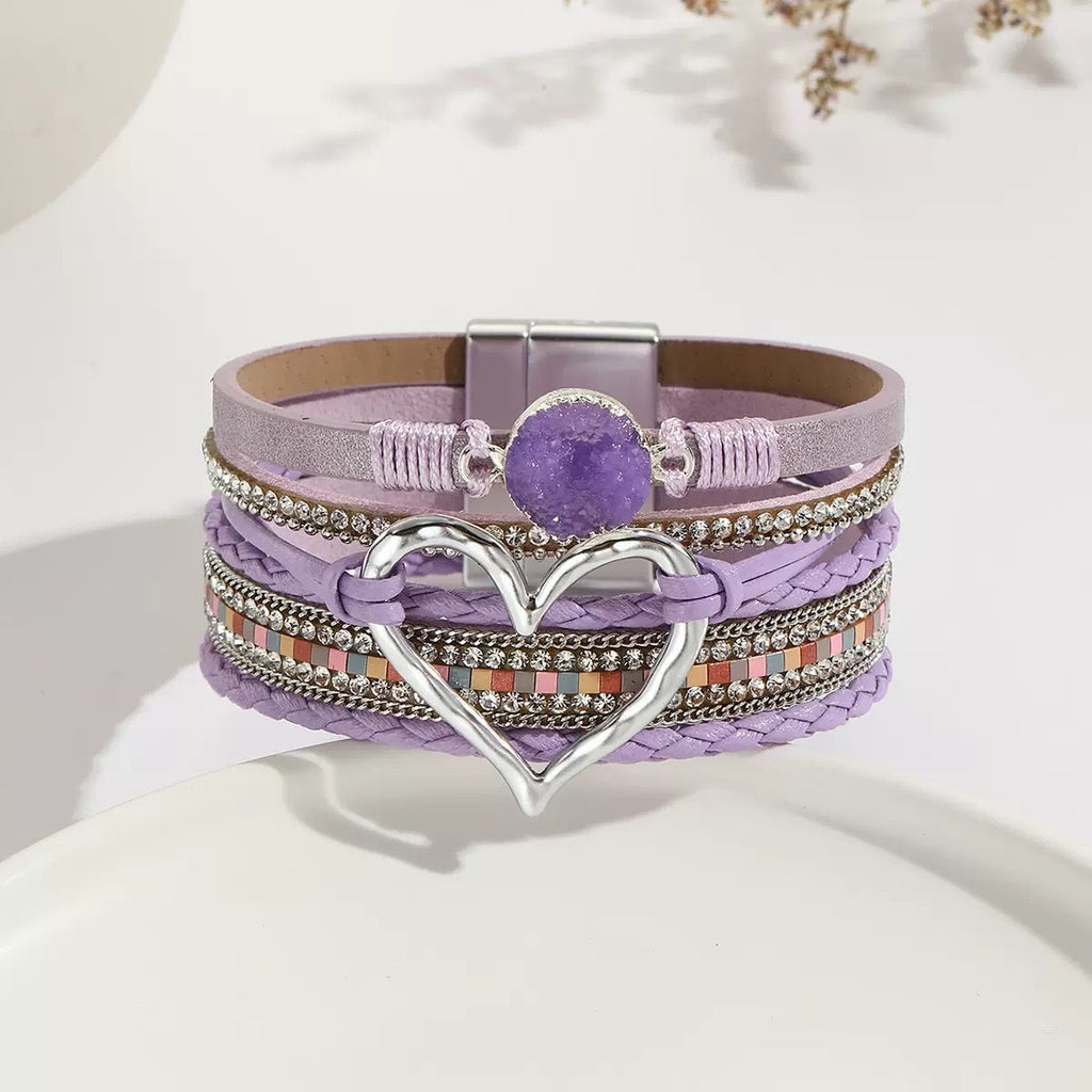 Heart Multilayer Magnetic Bracelet B2816 - view 16
