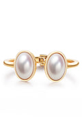 Pearl Cuff Alloy Bracelet B2817