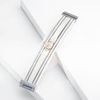 Druzy Pu Leather Magnetic Bracelet B2694 - view 5