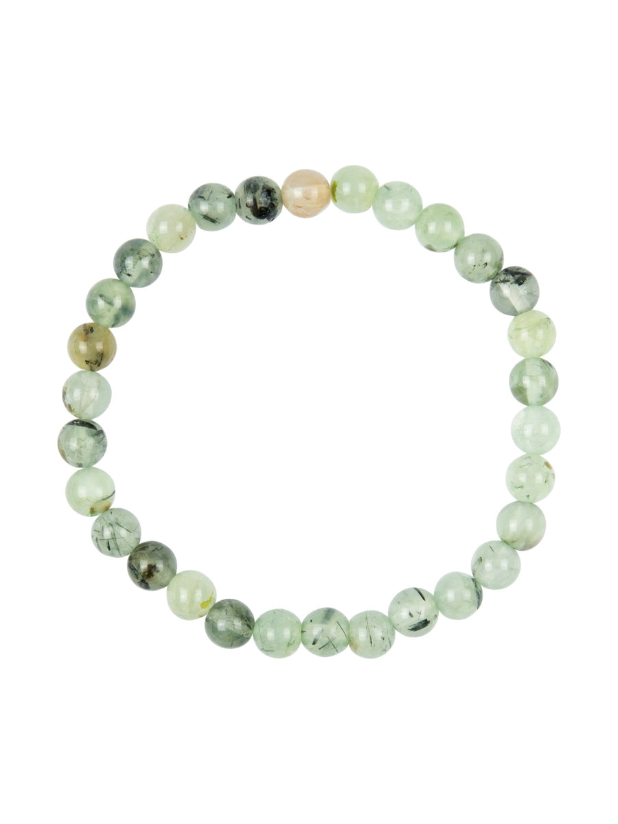 Chiltonite Stone Stretch Bracelet B2980-6MM