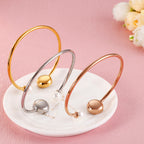 Evil Eye Stainless Steel Cuff B3142