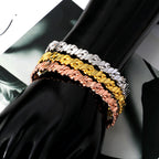 Chain Stainless Steel Cuff Bracelet B3315