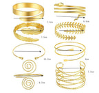 Alloy Cuff Bracelet B3383