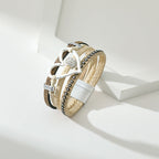 Heart Leatherette Magnetic Bracelet B3580 - view 6
