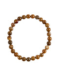 Yellow Agate Stone Stretch Bracelet B3592-6MM