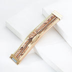 Leaf Leatherette Magnetic Bracelet B3608 - view 6