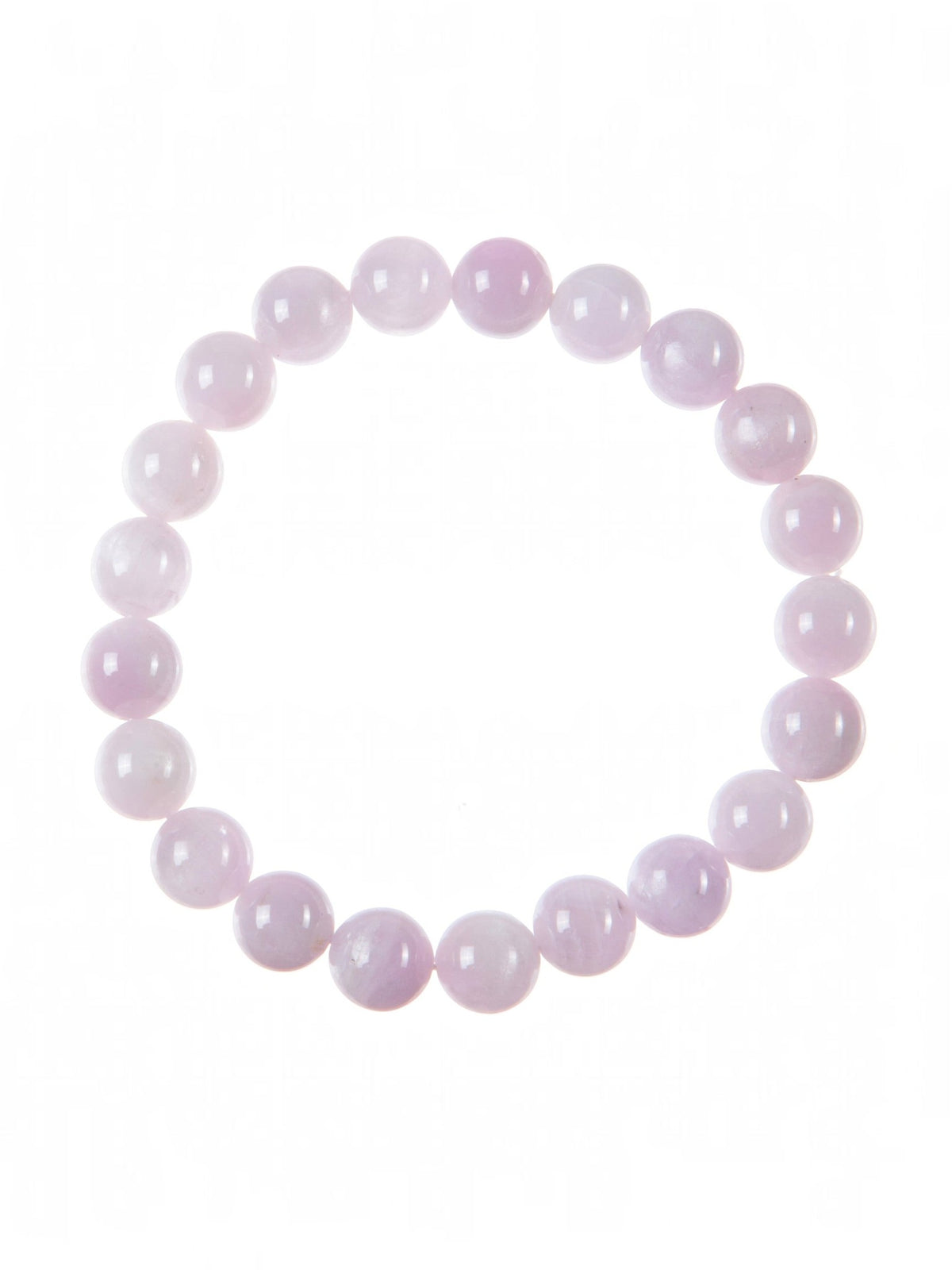 Kunzite Stone Stretch Bracelet B3626-8MM
