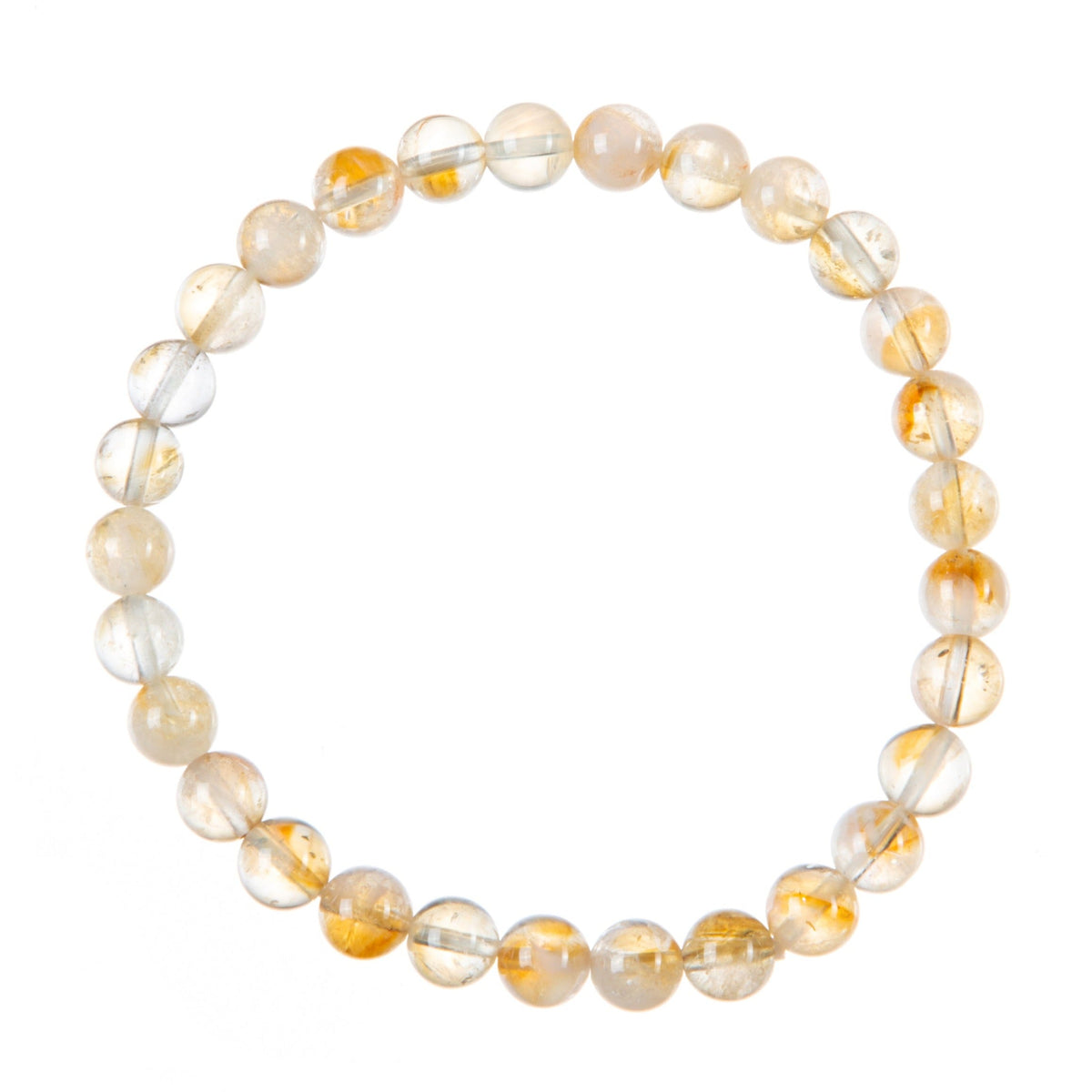 Treasure Mountain Jasper Bead Stretch Bracelet B3630-6MM - view 2