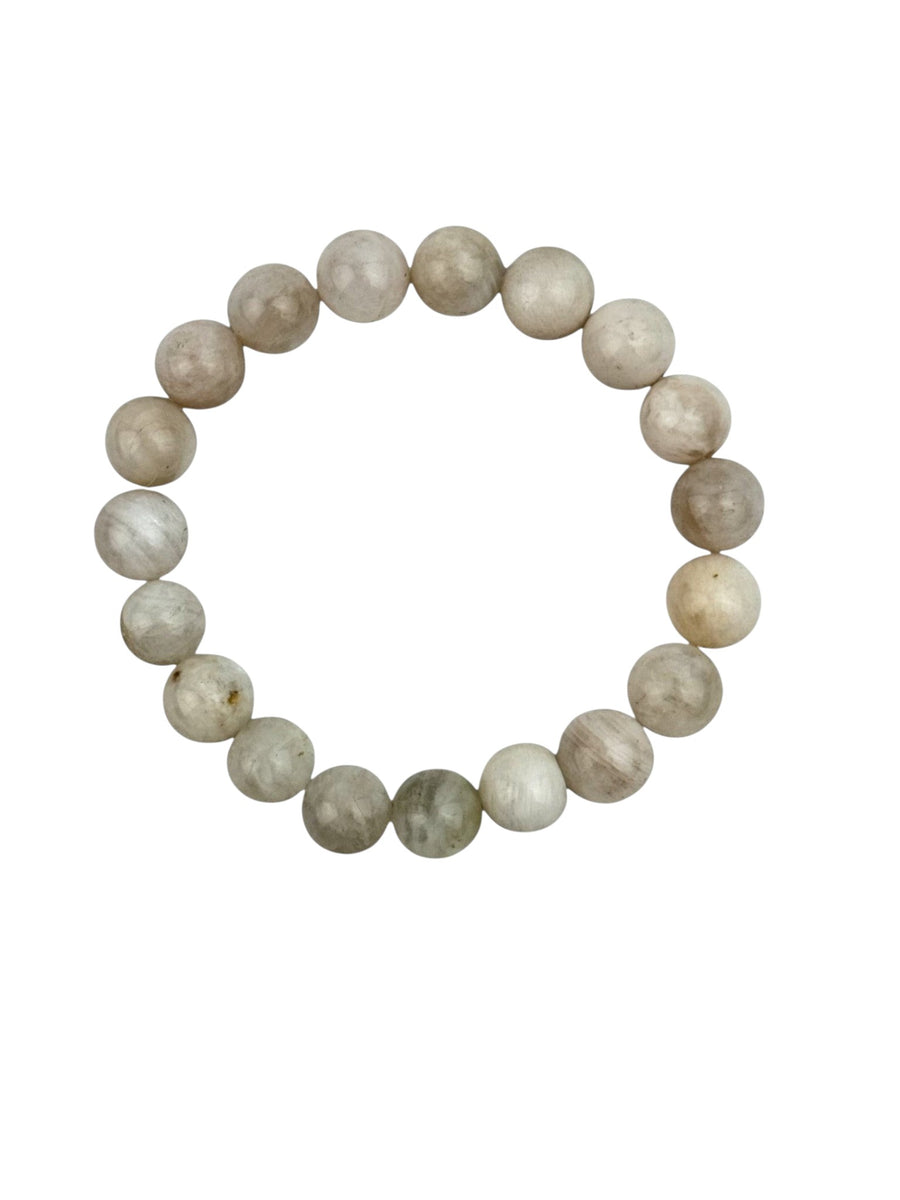 Moon Stone Stretch Bracelet B3635-10MM