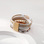 Heart Briaded Multi-Layer Magnetic Bracelet B4064 - view 8