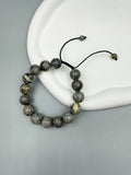 Atlas Jasper Stone Braided Bracelet B4129-12MM - view 5