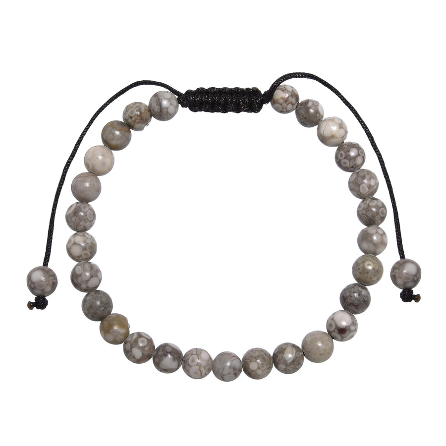 Maifan Stone Braided Bracelet B4151-6MM