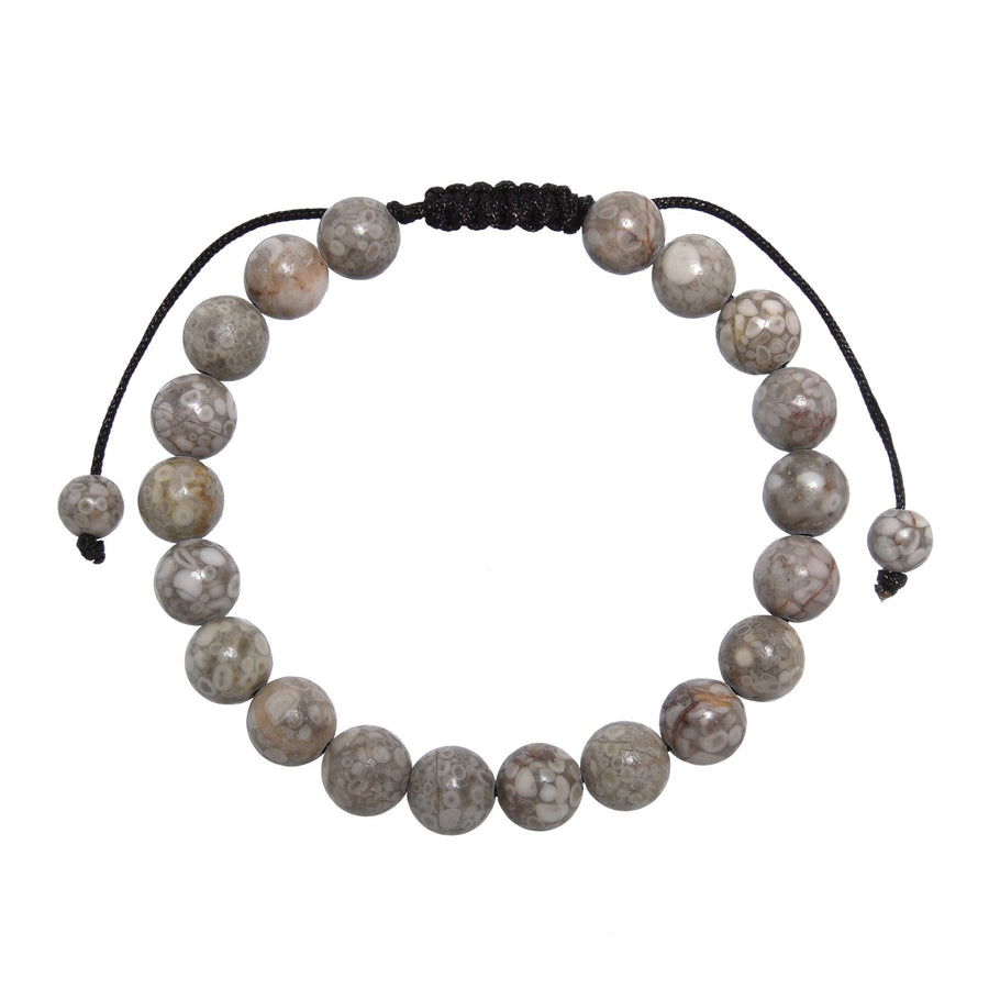 Maifan Stone Braided Bracelet B4151-8MM