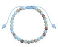 Shoushan Stone Braided Bracelet B4152-6MM