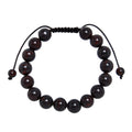 Brecciated Jasper Stone Braided Bracelet B4154-10MM