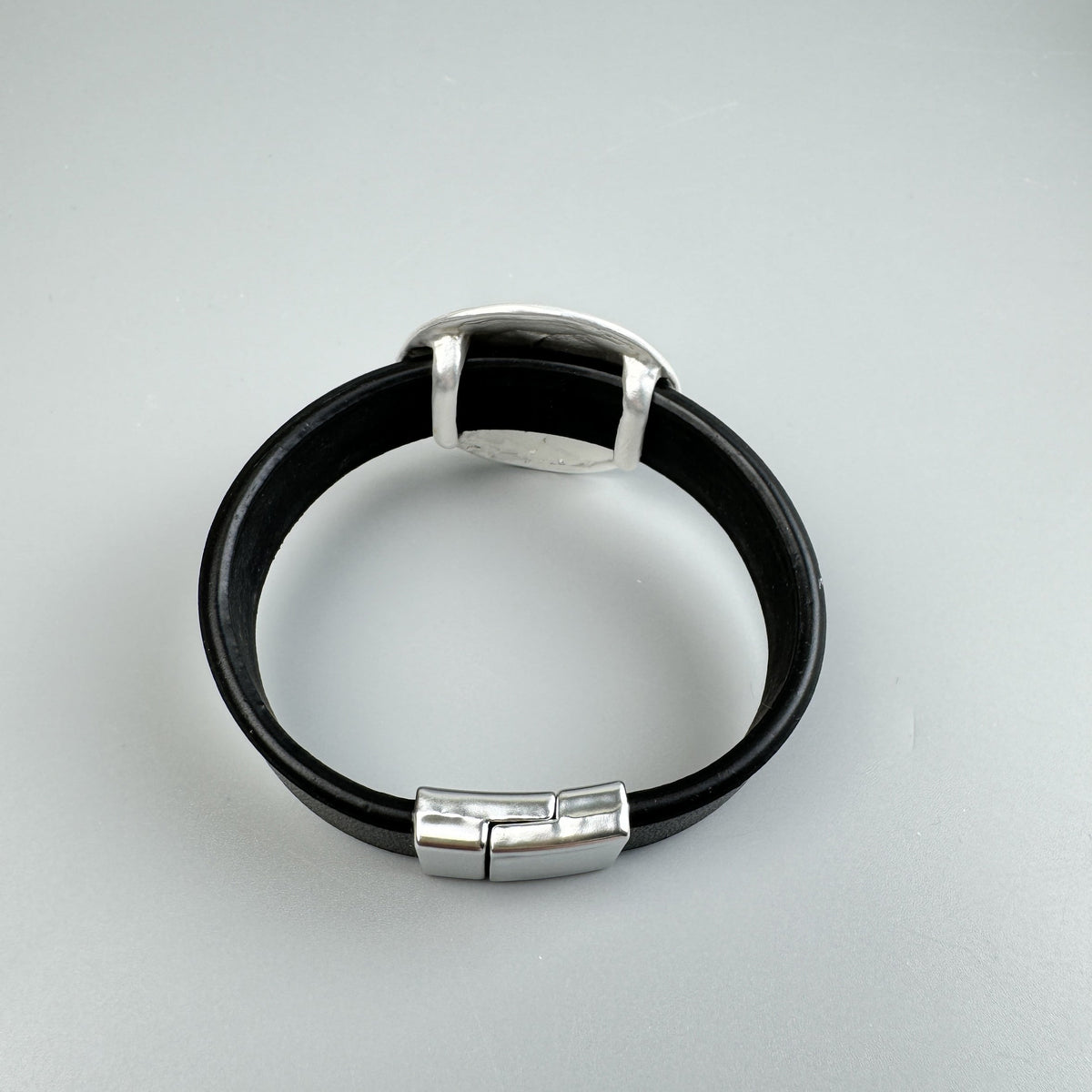 Geometric Leather Snap Bracelet B4234 - view 9