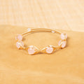 Mixed-Stone Copper Handmade Bracelet B4333 - view 9
