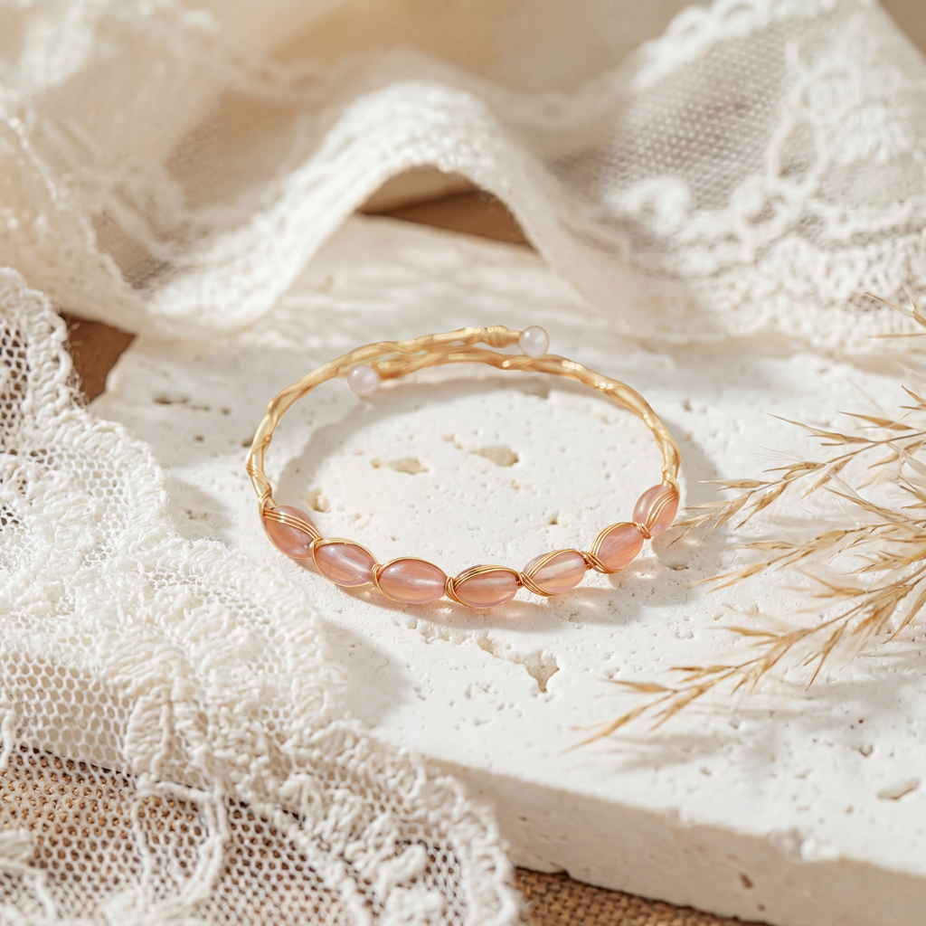 Bohemian Natural Stone Handmade Bracelet B4337 - view 5