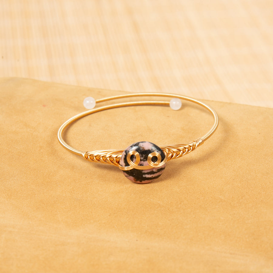 Mixed-Stone Handmade Bracelet B4338