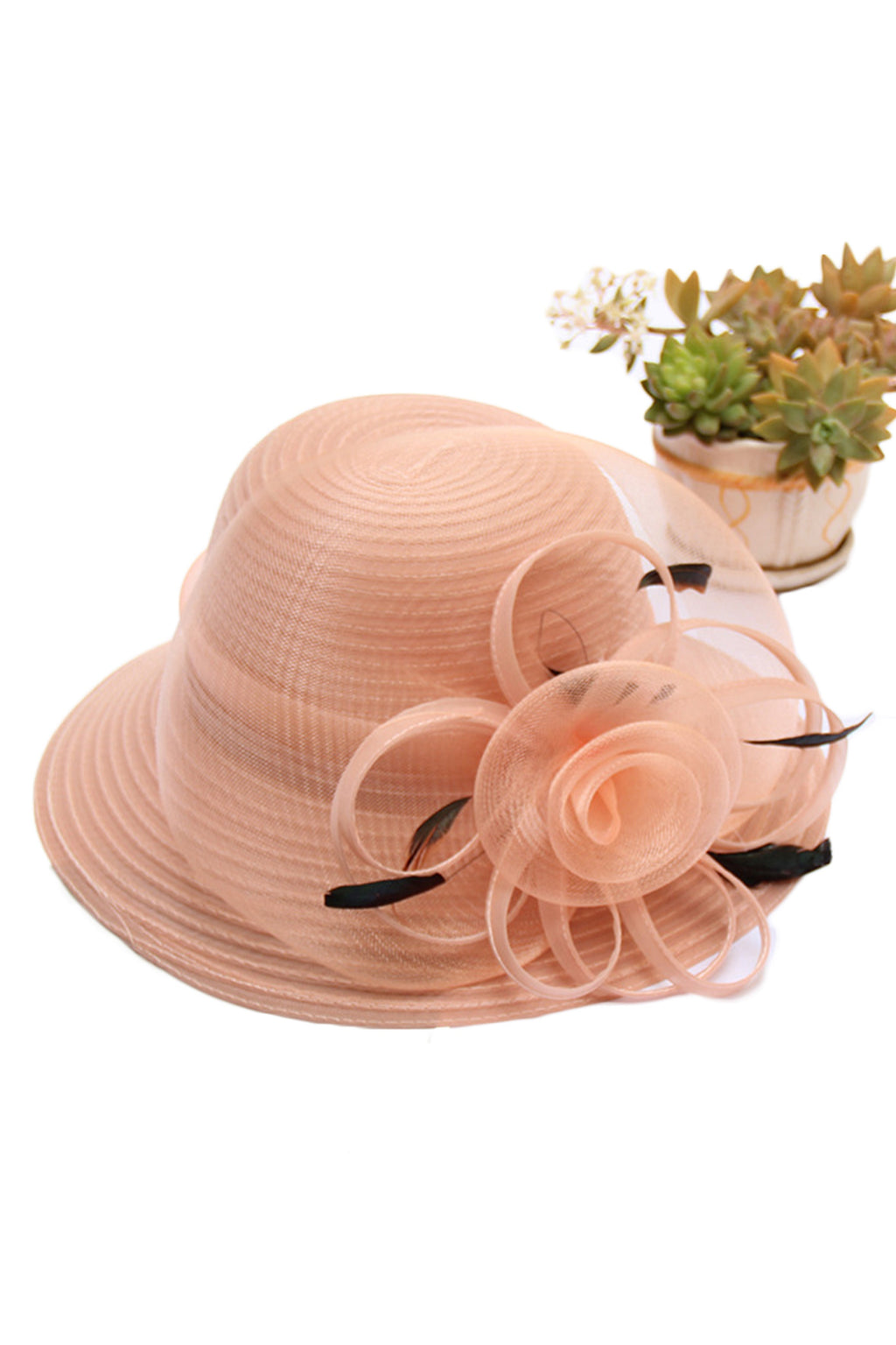 Floral Fedora Hat C0104