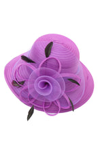 Floral Fedora Hat C0104