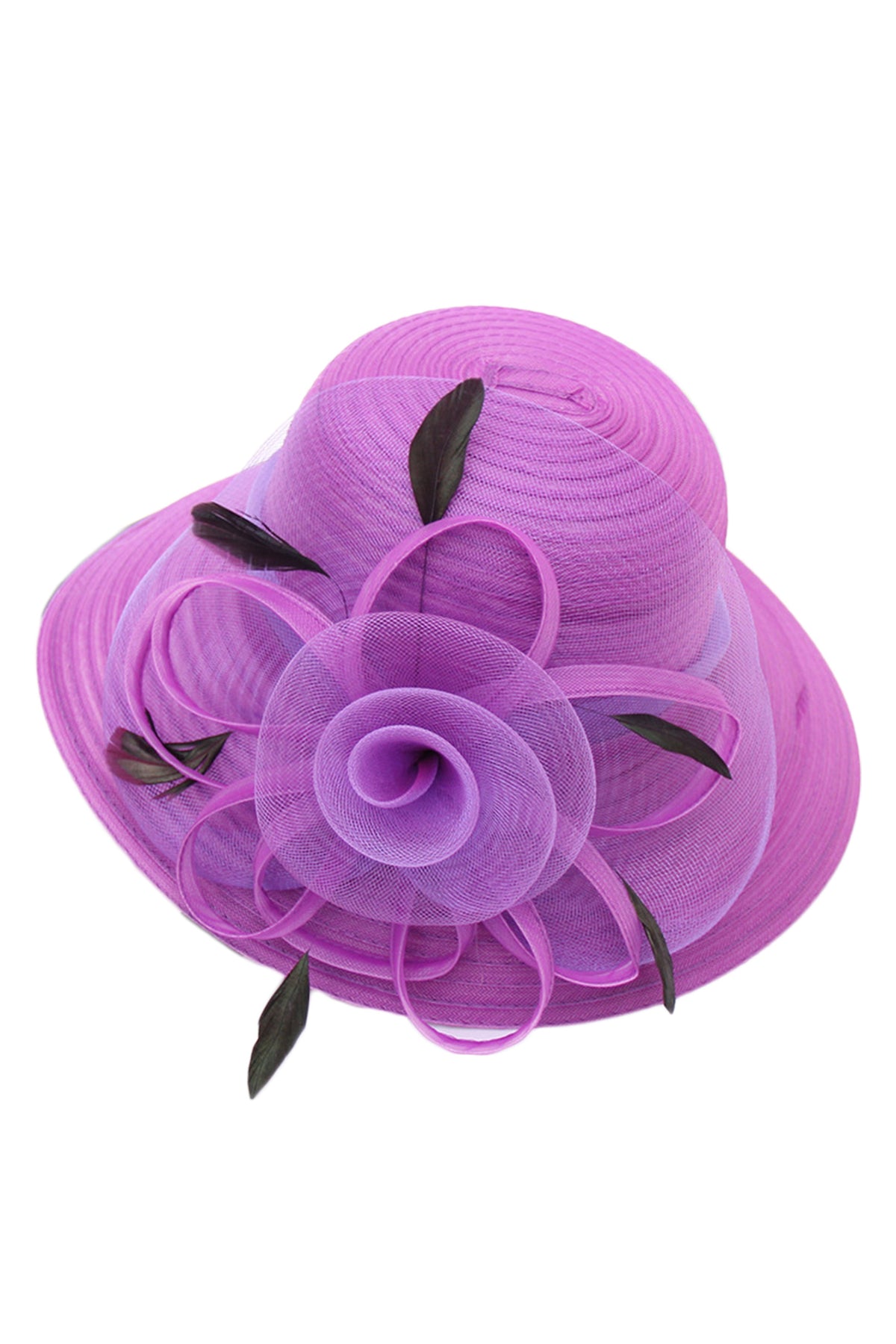 Floral Fedora Hat C0104