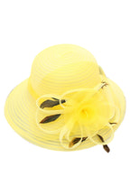 Floral Fedora Hat C0104