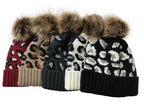 Animal Pattern Knitted Beanie C0229