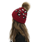 Animal Pattern Knitted Beanie C0229
