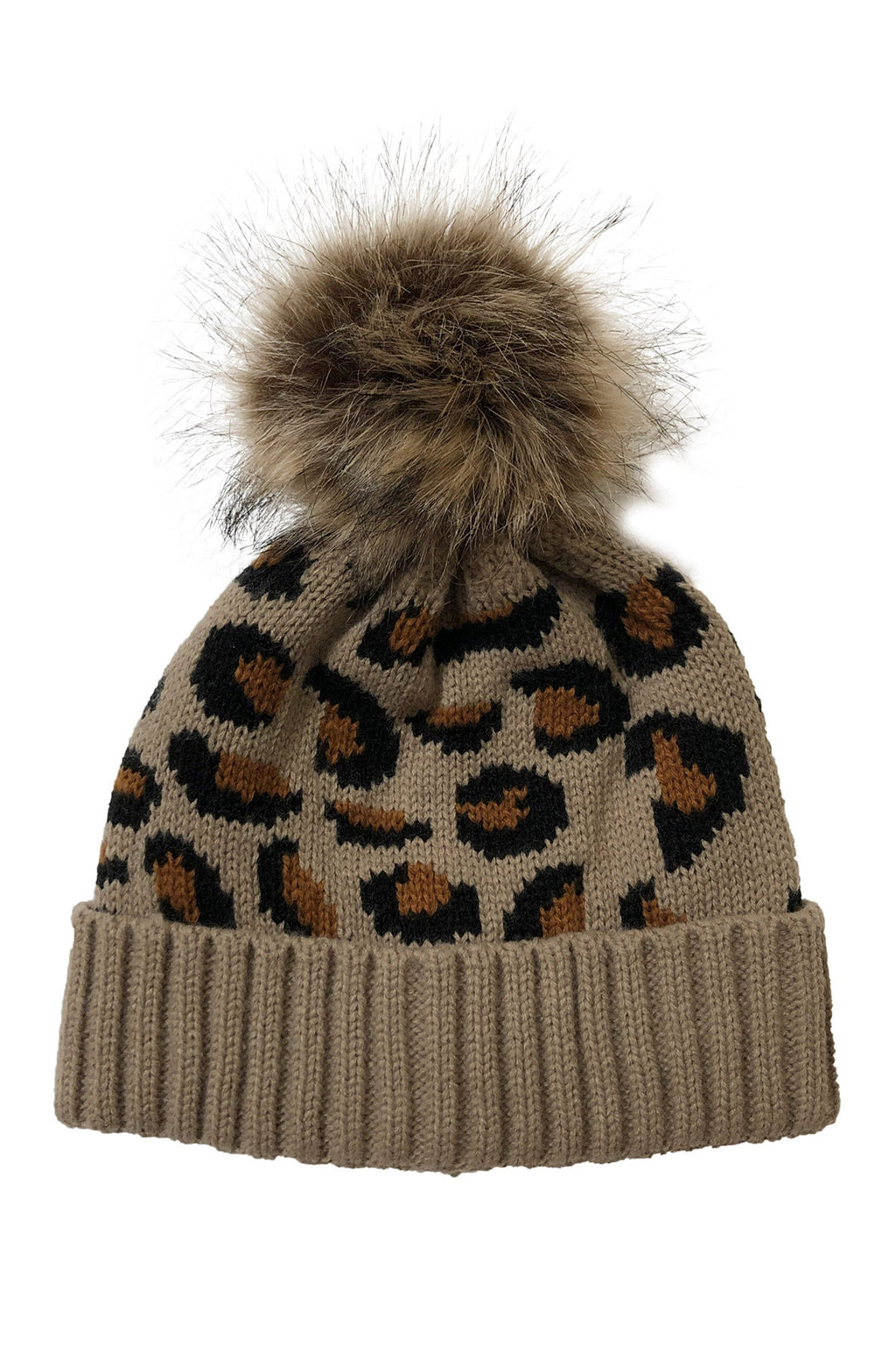 Animal Pattern Knitted Beanie C0229