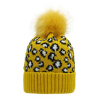 Animal Pattern Scarf Beanie Set C0237